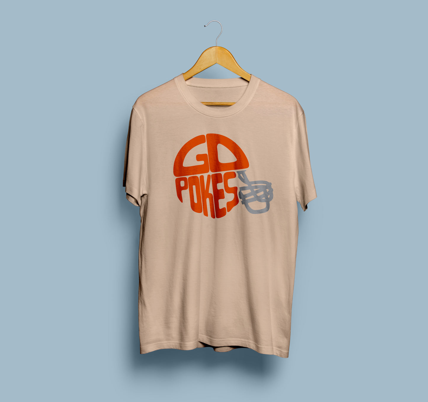 Go Pokes Helmet shirt PRE-ORDER