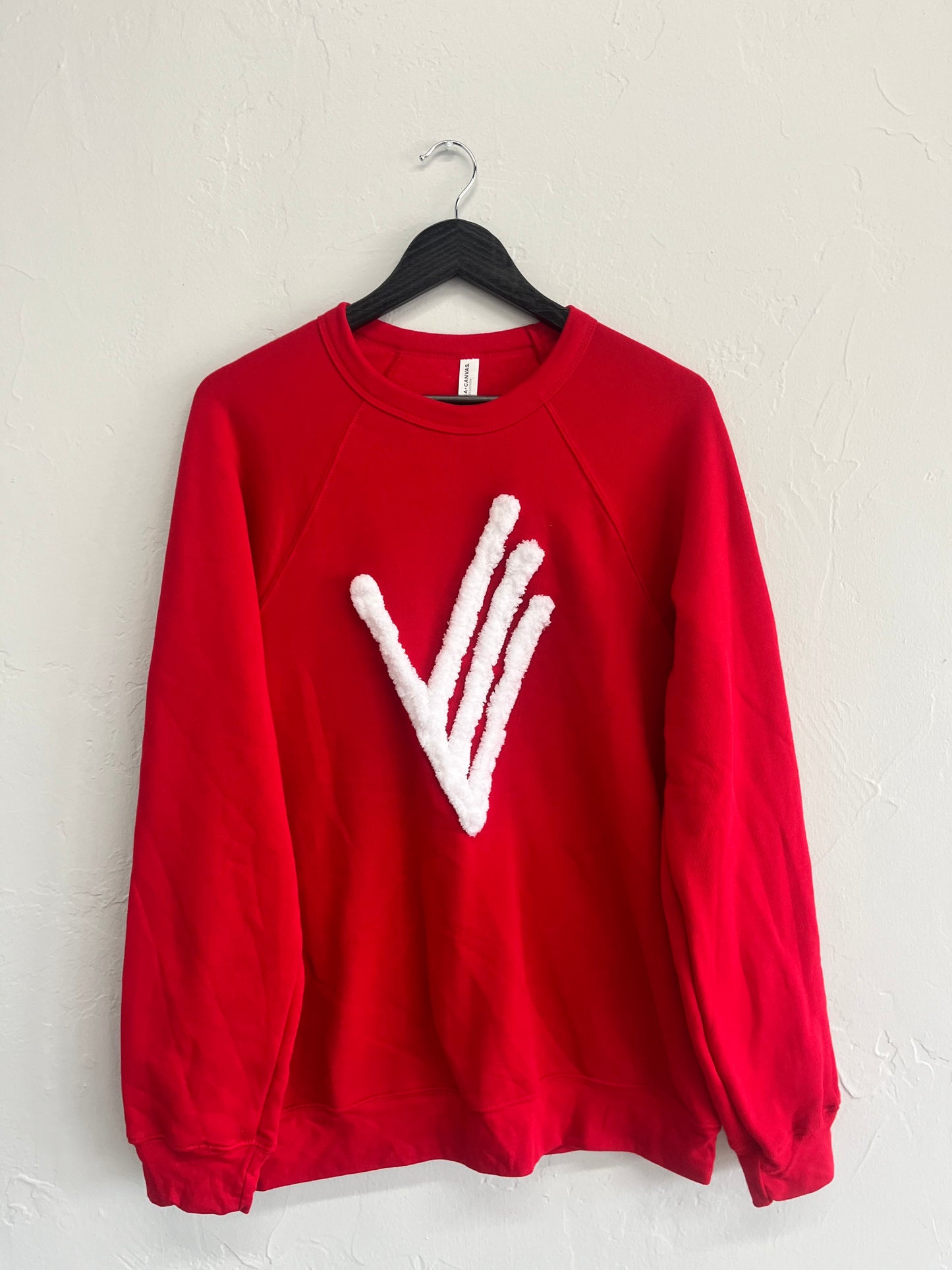 Voyage V Red Crewneck