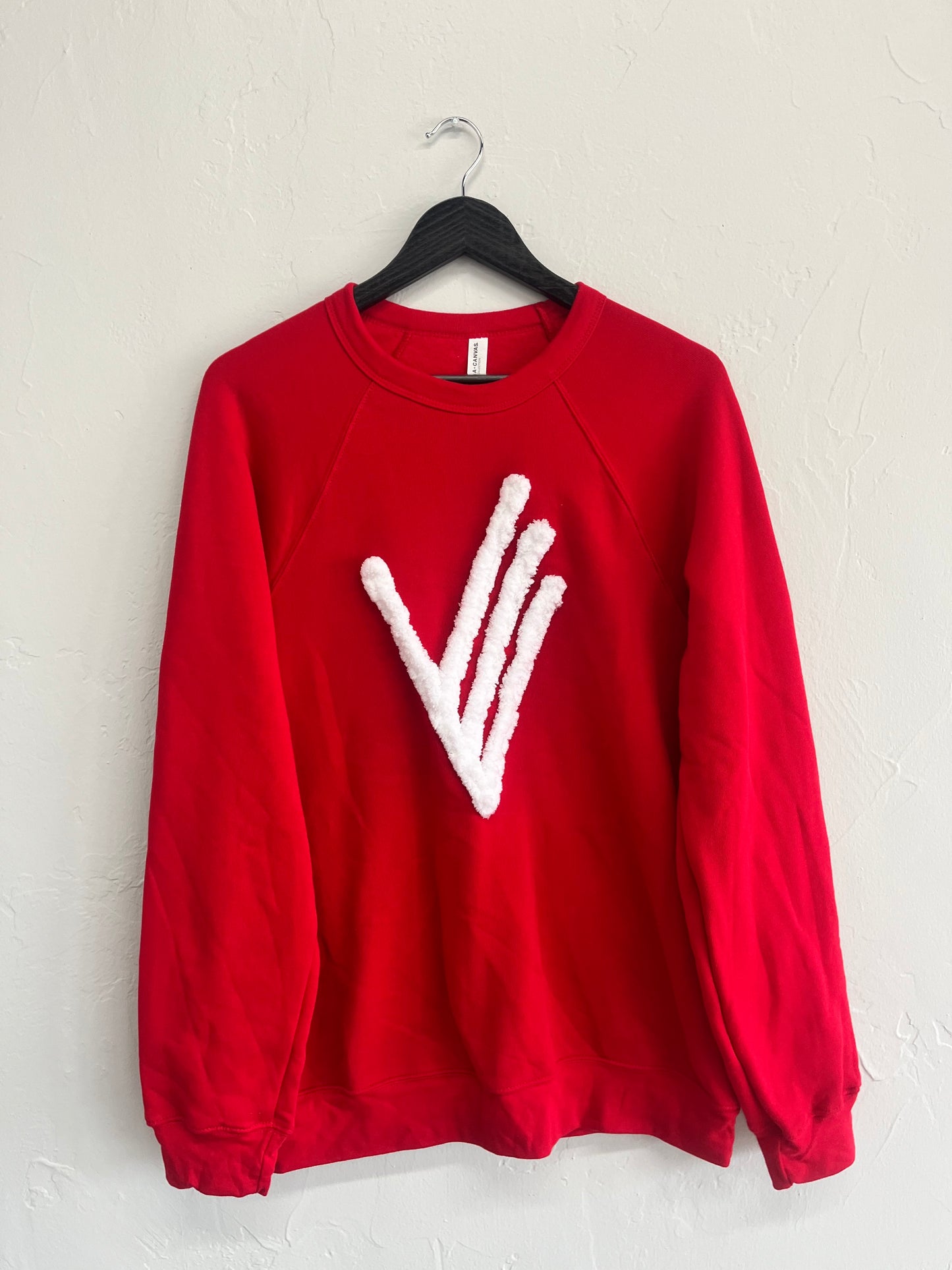 Voyage V Red Crewneck