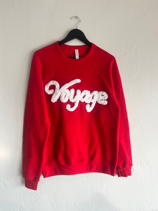 Voyage Red Crewneck